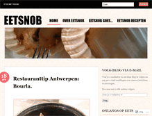 Tablet Screenshot of eetsnob.nl